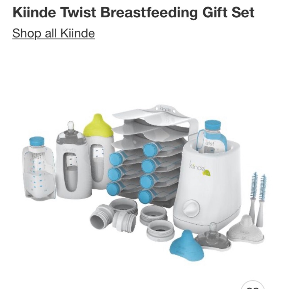 The Kiinde Twist Breastfeeding System